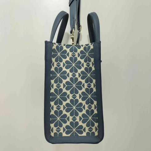 ケイトスペードニューヨーク kate spade NEW YORK スペード フラワー ジャカード ストライプ マンハッタン スモール トート レディース